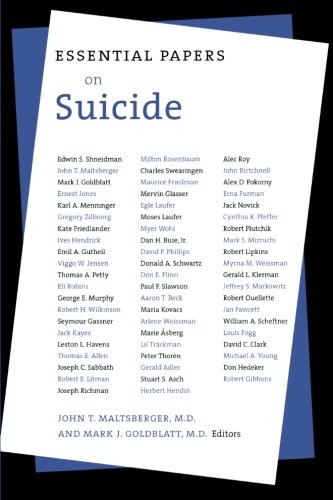 Essential Papers on Suicide (Essential Papers on Psychoanalysis)